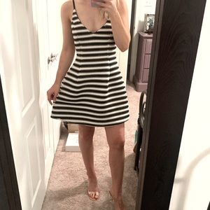Black & White Mini Dress